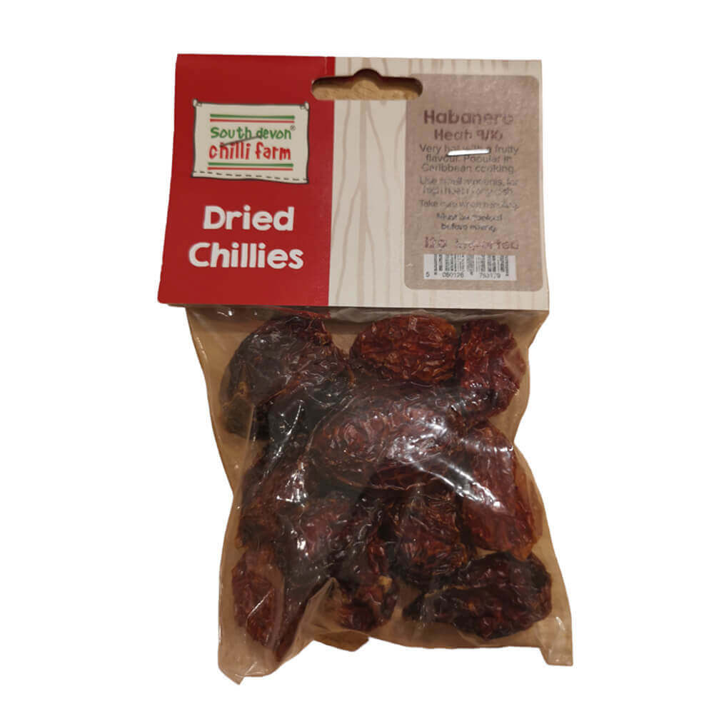 South Devon Chilli Farm Habanero Whole Dried Chilli 12g